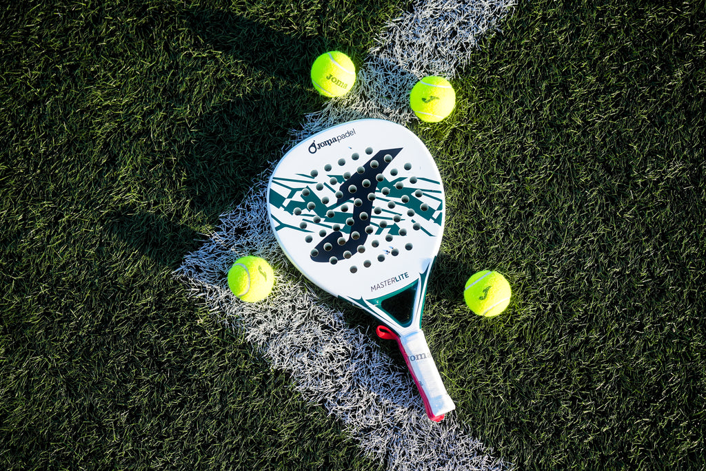 Master White/Blue Racket