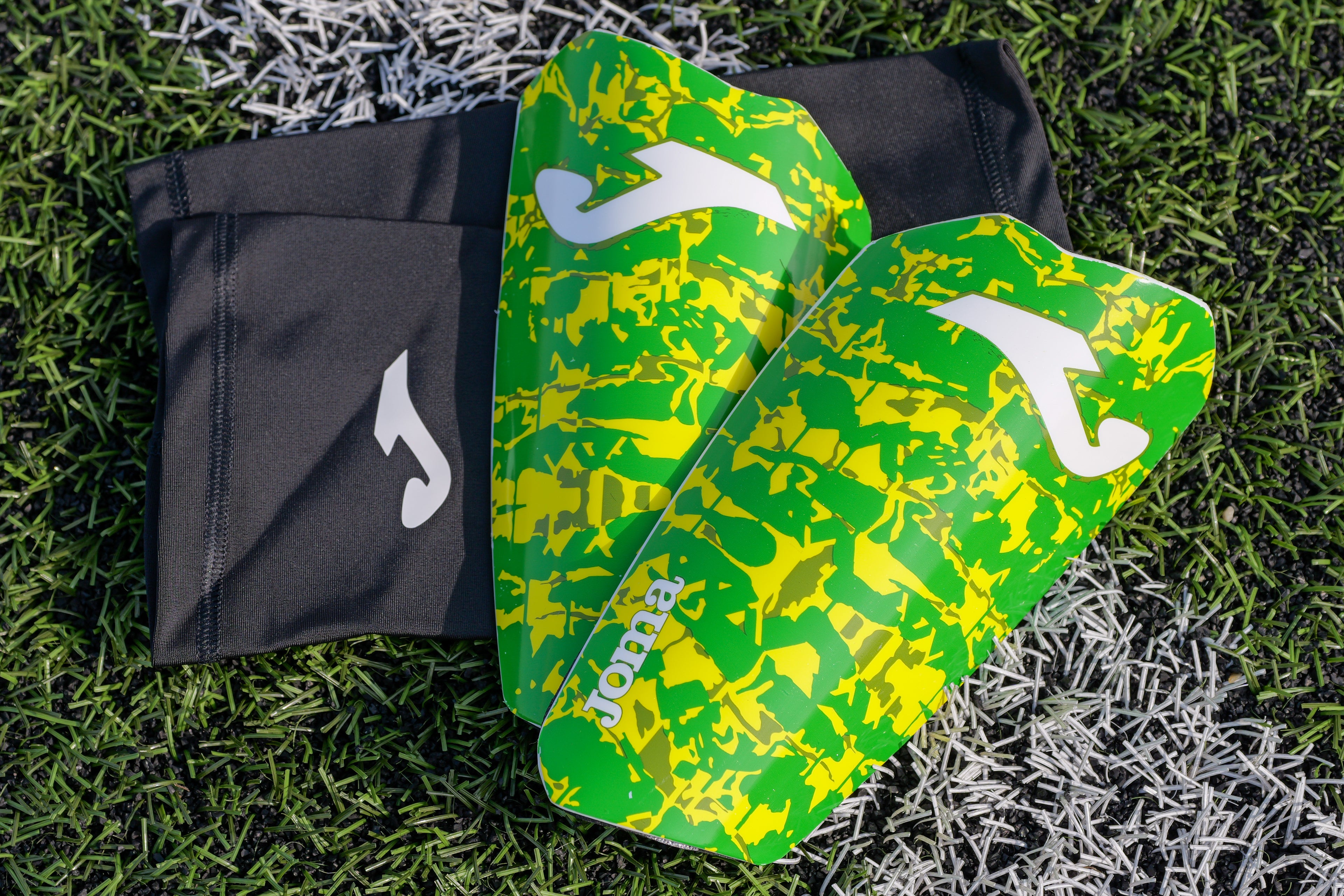 Spartan Shin Guard Yellow/Green