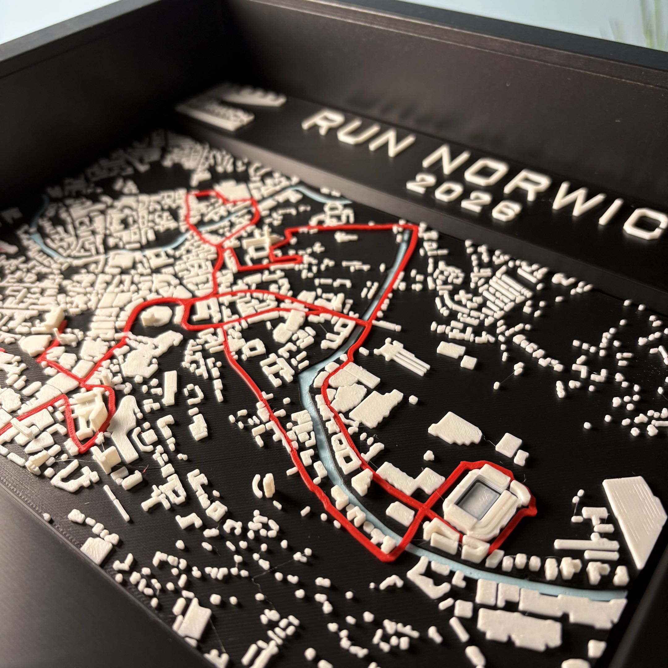 Norwich Run Personalised - Add Name, Race Number & Finish Time