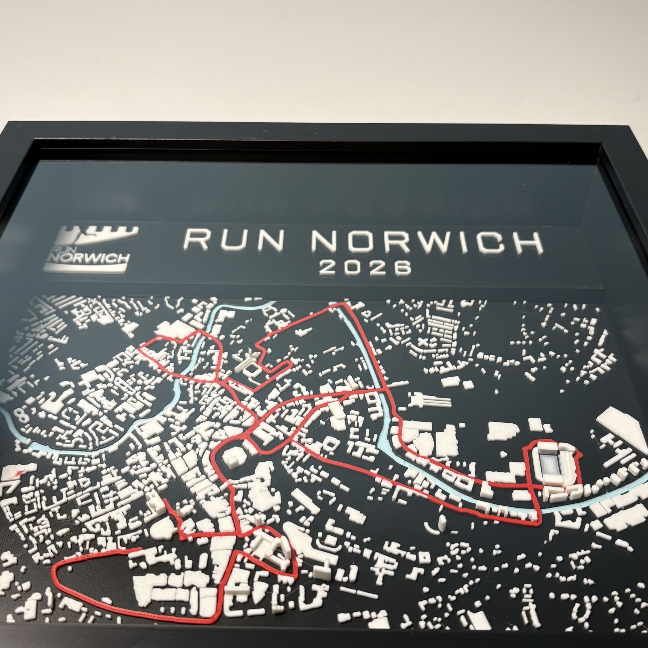 Norwich Run Personalised - Add Name, Race Number & Finish Time